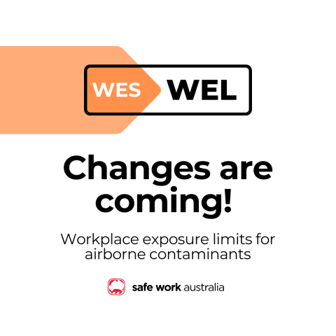 Logo with WES to WEL with words "changes are coming"