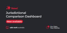 Juridictional Comparison table dashboard with Safe work australian logo